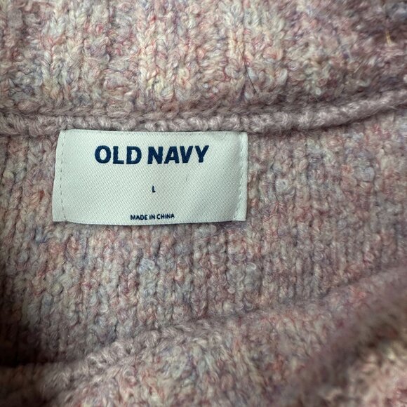 Old Navy Women's Sweater Size Large Pink Excellent Condition - Picture 4 of 8
